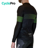 MAILLOT LONG DE CYCLISME VERT - AUTOMNE - LIBERTY+ Maillot long pour homme GT-Cycle Outdoor Store 