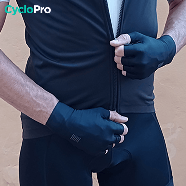 Mitaines Cycliste Pro Fit - Skin+ - DESTOCKAGE Mitaines cyclisme CycloPro 