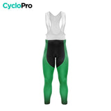 TENUE CYCLISTE AUTMNE HOMME VERTE - DIMENSION+ tenue cyclisme homme CycloPro 