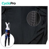 TENUE CYCLISTE AUTOMNE BLEUE - DIRTY+ tenue de cyclisme CycloPro 
