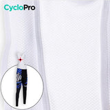 TENUE CYCLISTE AUTOMNE BLEUE - DIRTY+ tenue de cyclisme CycloPro 