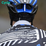 TENUE CYCLISTE AUTOMNE BLEUE - DIRTY+ tenue de cyclisme CycloPro 