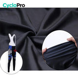 TENUE CYCLISTE AUTOMNE BLEUE - DIRTY+ tenue de cyclisme CycloPro 
