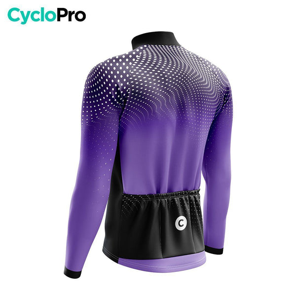 TENUE CYCLISTE AUTOMNE HOMME VIOLET - DIMENSION+ tenue cyclisme homme CycloPro 