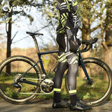 TENUE CYCLISTE AUTOMNE JAUNE - DIRTY+ tenue de cyclisme CycloPro 