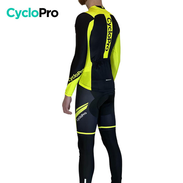 Tenue cycliste automne jaune - Flash+ Tenue de cyclisme automne homme GT-Cycle Outdoor Store 