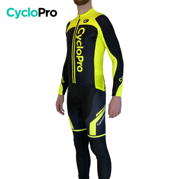 Tenue cycliste automne jaune - Flash+ Tenue de cyclisme automne homme GT-Cycle Outdoor Store 
