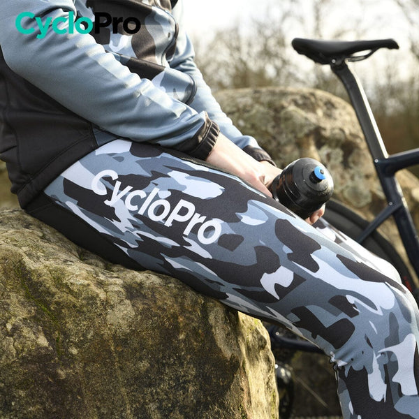 TENUE CYCLISTE AUTOMNE MARINE - COMMANDEUR tenue de cyclisme CycloPro 
