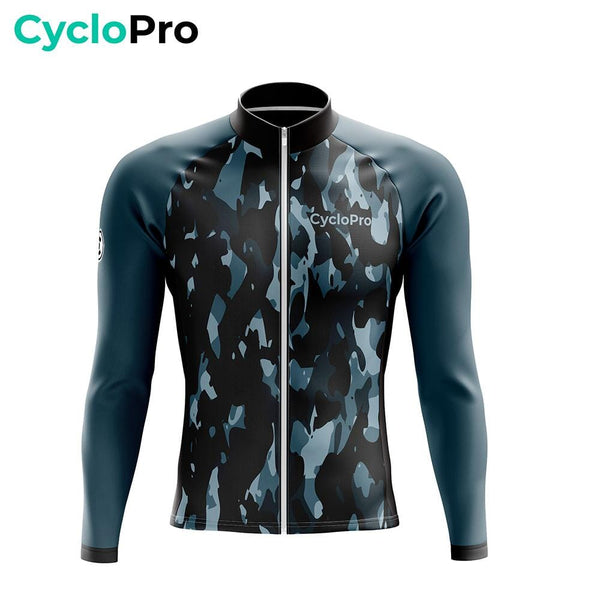 TENUE CYCLISTE AUTOMNE MARINE - COMMANDEUR tenue de cyclisme CycloPro 