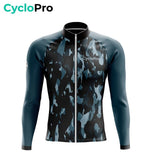 TENUE CYCLISTE AUTOMNE MARINE - COMMANDEUR tenue de cyclisme CycloPro 