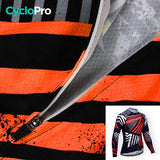 TENUE CYCLISTE AUTOMNE ROUGE - DIRTY+ tenue de cyclisme CycloPro 