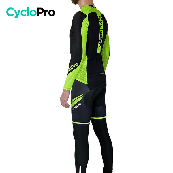 Tenue cycliste automne verte - Flash+ Tenue de cyclisme automne homme GT-Cycle Outdoor Store 