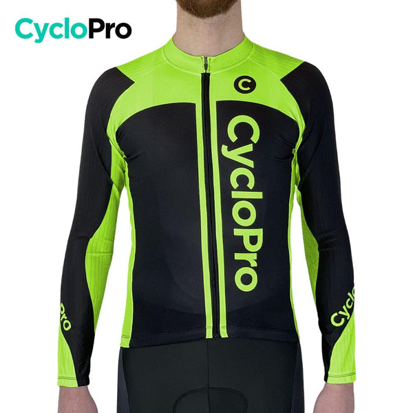 Tenue cycliste automne verte - Flash+ Tenue de cyclisme automne homme GT-Cycle Outdoor Store 
