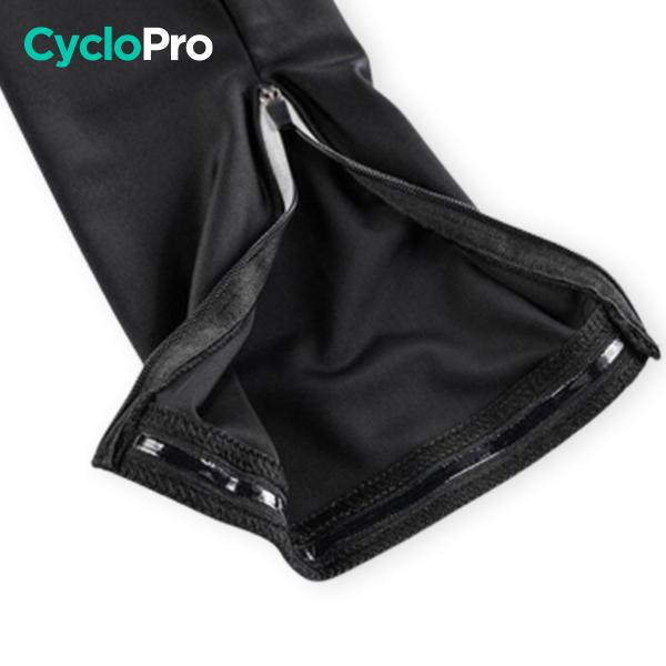 TENUE CYCLISTE HIVER GRISE - COMMANDEUR tenue de cyclisme CycloPro 