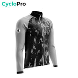 TENUE CYCLISTE HIVER GRISE - COMMANDEUR tenue de cyclisme CycloPro 