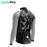 TENUE CYCLISTE HIVER GRISE - COMMANDEUR tenue de cyclisme CycloPro 