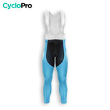 TENUE CYCLISTE HIVER HOMME BLEUE - SPEED+ - DESTOCKAGE tenue cyclisme homme CycloPro 