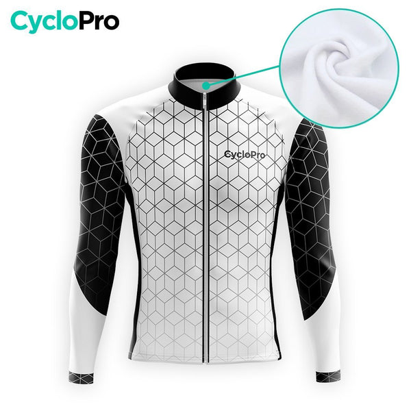 TENUE CYCLISTE HIVER HOMME NOIR - CUBIC+ tenue cyclisme homme CycloPro 