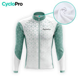 TENUE CYCLISTE HIVER HOMME VERT - CUBIC+ tenue cyclisme homme CycloPro 