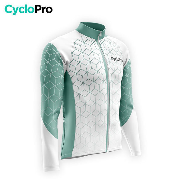 TENUE CYCLISTE HIVER HOMME VERT - CUBIC+ tenue cyclisme homme CycloPro 