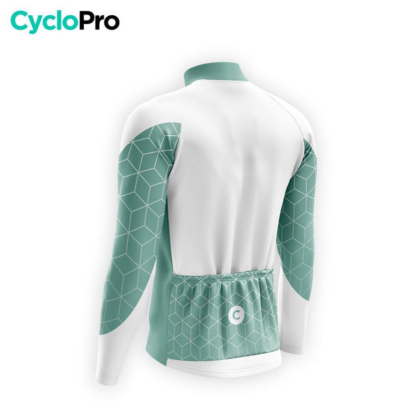 TENUE CYCLISTE HIVER HOMME VERT - CUBIC+ tenue cyclisme homme CycloPro 