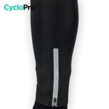 TENUE CYCLISTE HIVER NOIRE - HAPPY+ tenue de cyclisme CycloPro 