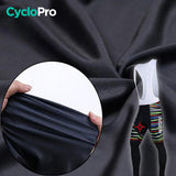 TENUE CYCLISTE HIVER NOIRE - HAPPY+ tenue de cyclisme CycloPro 