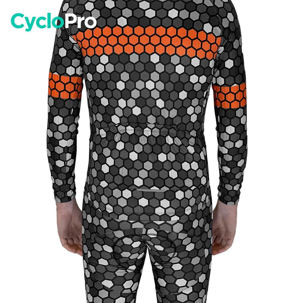 Tenue cycliste hiver Orange - Atmosphère+ tenue de cyclisme thermique GT-Cycle Outdoor Store 
