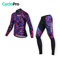 TENUE CYCLISTE HIVER - PAINT+ tenue cyclisme homme CycloPro Sans XS 