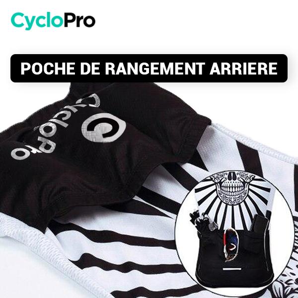TENUE CYCLISTE HIVER - SKULL+ tenue cyclisme homme CycloPro 