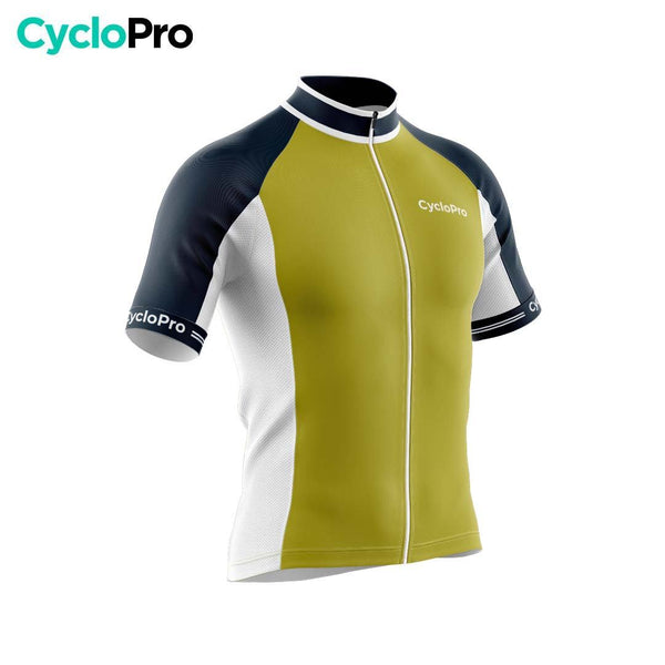 TENUE DE CYCLISME ÉTÉ HOMME JAUNE - CHIC+ Tenue de cyclisme été GT-Cycle Outdoor Store 