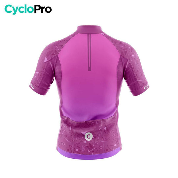 TENUE DE CYCLISME ÉTÉ HOMME VIOLETTE - GRAFIK+ Tenue de cyclisme été GT-Cycle Outdoor Store 