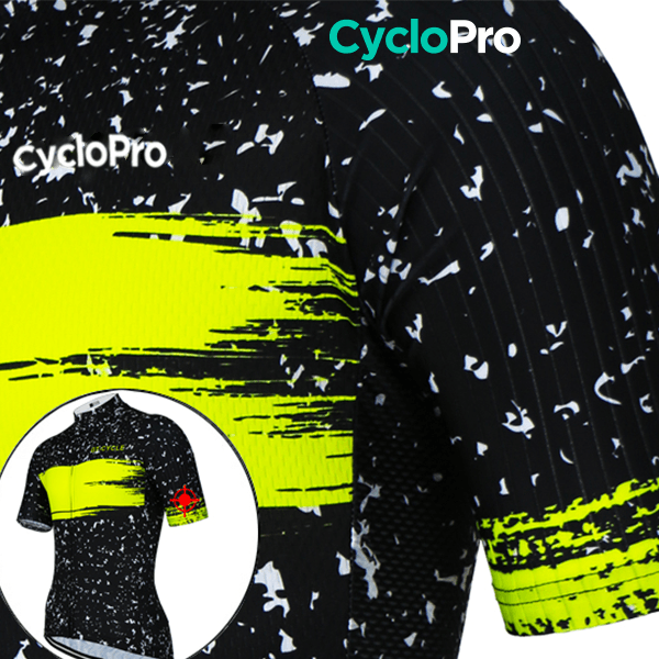 Tenue De Cyclisme Jaune - Galaxy+ Tenue de cyclisme été GT-Cycle Outdoor Store 