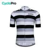 Tenue De Cyclisme Noir & Blanc - Evasion+ - DESTOCKAGE Tenue de cyclisme été CycloPro 