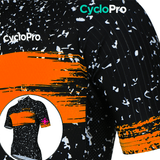 Tenue De Cyclisme Orange - Galaxy+ Tenue de cyclisme été GT-Cycle Outdoor Store 