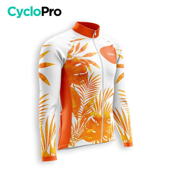 TENUE DE CYCLISTE HIVER HOMME ORANGE - NATURA+ tenue de cyclisme hiver GT-Cycle Outdoor Store 