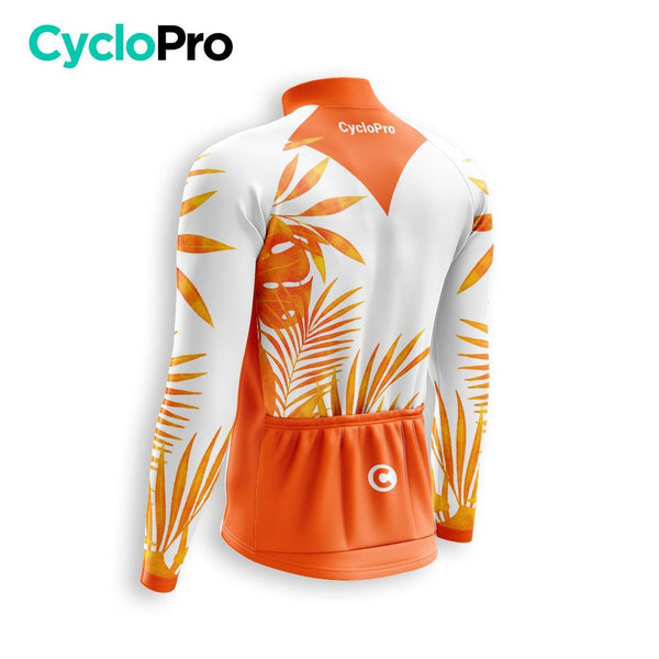 TENUE DE CYCLISTE HIVER HOMME ORANGE - NATURA+ tenue de cyclisme hiver GT-Cycle Outdoor Store 