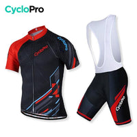 TENUE DE CYCLISTE ROUTE - ARMOR+ - DESTOCKAGE tenue cyclisme homme CycloPro Avec XS 