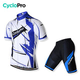 TENUE DE CYCLISTE ROUTE BLEUE - SENSAS+ - DESTOCKAGE Tenue de cyclisme été CycloPro Sans XS 