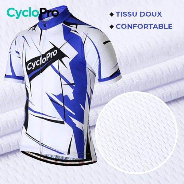 TENUE DE CYCLISTE ROUTE BLEUE - SENSAS+ Tenue de cyclisme été CycloPro 