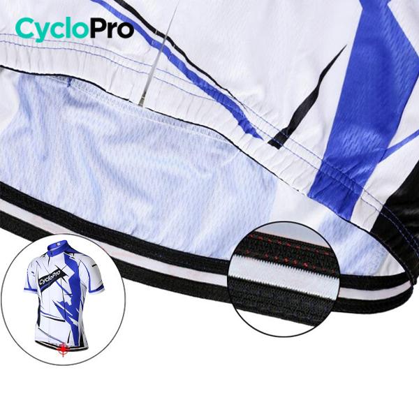 TENUE DE CYCLISTE ROUTE BLEUE - SENSAS+ Tenue de cyclisme été CycloPro 