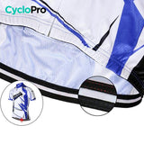 TENUE DE CYCLISTE ROUTE BLEUE - SENSAS+ Tenue de cyclisme été CycloPro 