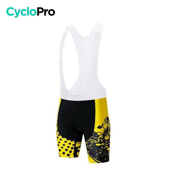Tenue De Cycliste Route Jaune - Vintage - DESTOCKAGE Tenue de cyclisme été Cyclo Pro 