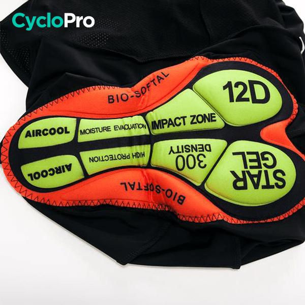 Tenue De Cycliste Route Jaune - Vintage - DESTOCKAGE Tenue de cyclisme été Cyclo Pro 
