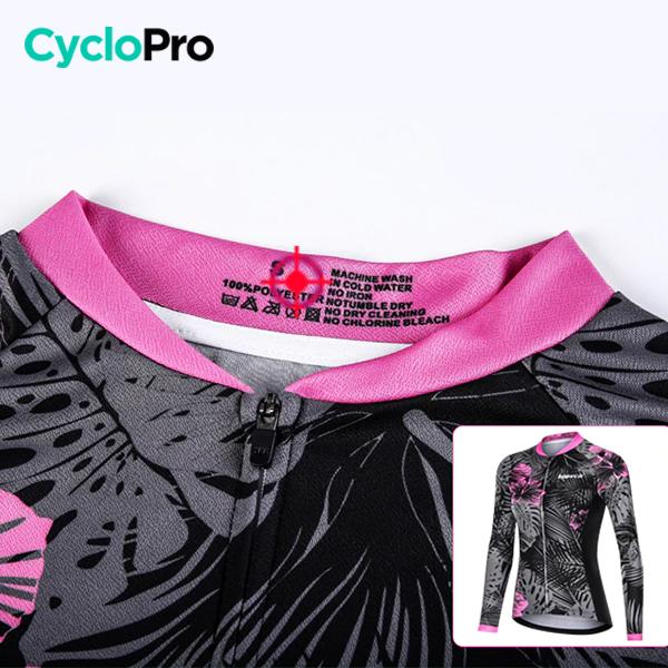 TENUE VÉLO FEMME AUTOMNE - NATURA+ - DESTOCKAGE tenue de cyclisme CycloPro 