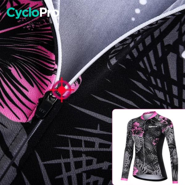 TENUE VÉLO FEMME AUTOMNE - NATURA+ - DESTOCKAGE tenue de cyclisme CycloPro 