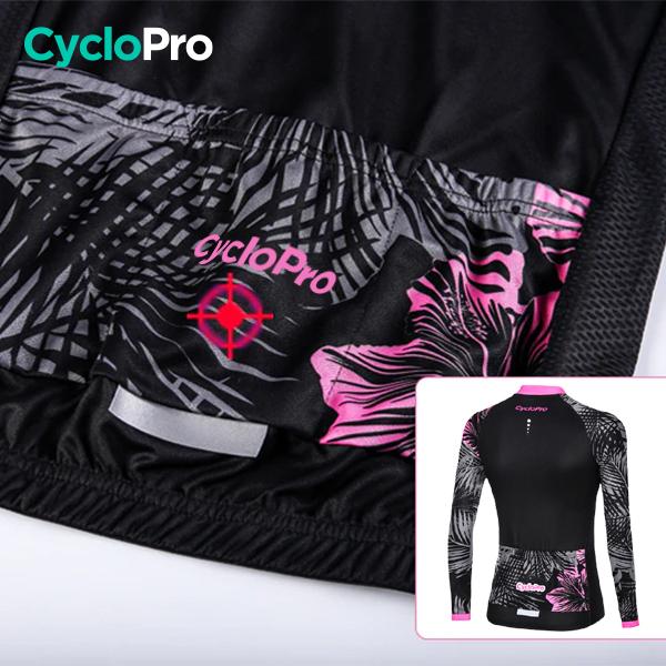 TENUE VÉLO FEMME AUTOMNE - Natura+ tenue de cyclisme CycloPro 