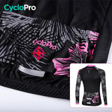 TENUE VÉLO FEMME AUTOMNE - Natura+ tenue de cyclisme CycloPro 