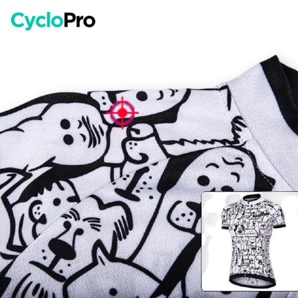 TENUE VÉLO FEMME AUTOMNE - Peps+ tenue de cyclisme CycloPro 