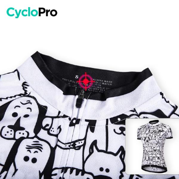 TENUE VÉLO FEMME HIVER - PETS+ tenue de cyclisme CycloPro 